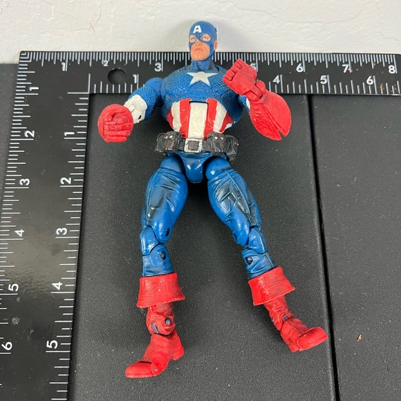 Marvel Legends Toybiz Face Off CAPTAIN AMERICA Steve Rogers 6" Action Figure - Picture 3 of 9